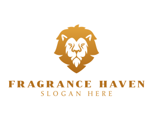 Premium Lion Wildlife logo design