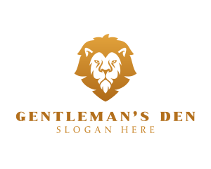 Premium Lion Wildlife logo design