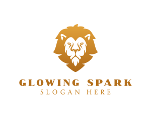 Premium Lion Wildlife logo design