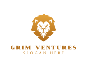 Premium Lion Wildlife logo design