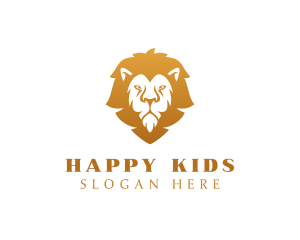 Premium Lion Wildlife logo design