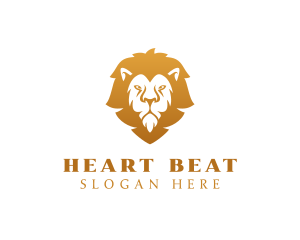 Premium Lion Wildlife logo design