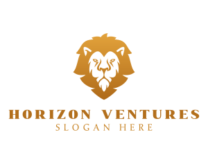 Premium Lion Wildlife logo design