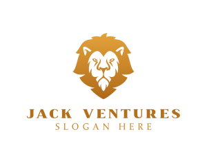 Premium Lion Wildlife logo design