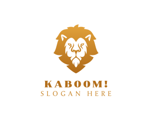 Premium Lion Wildlife logo design