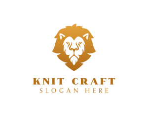 Premium Lion Wildlife logo design