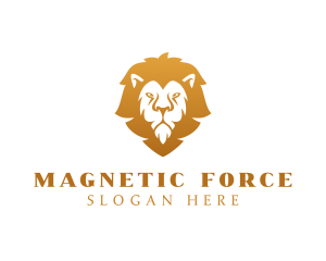 Premium Lion Wildlife logo design