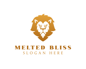 Premium Lion Wildlife logo design