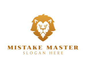 Premium Lion Wildlife logo design