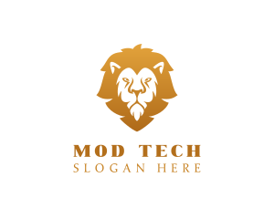 Premium Lion Wildlife logo design