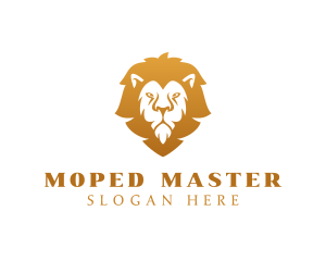 Premium Lion Wildlife logo design