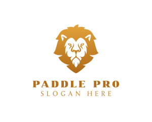 Premium Lion Wildlife logo design