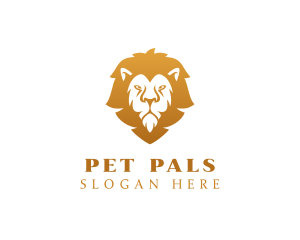 Premium Lion Wildlife logo design