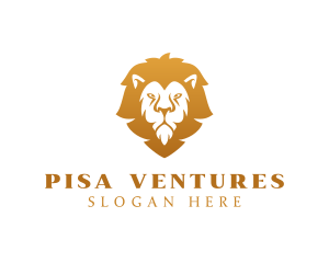 Premium Lion Wildlife logo design