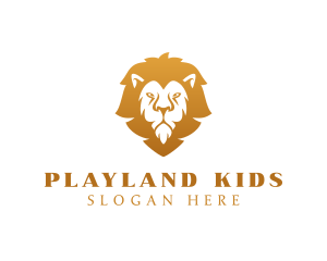 Premium Lion Wildlife logo design