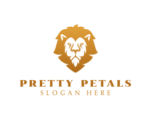 Premium Lion Wildlife logo design