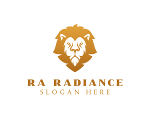 Premium Lion Wildlife logo design