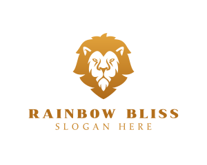 Premium Lion Wildlife logo design