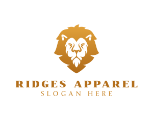 Premium Lion Wildlife logo design