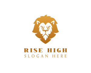 Premium Lion Wildlife logo design