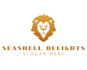 Premium Lion Wildlife logo design