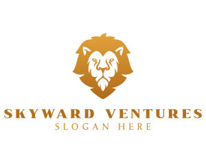 Premium Lion Wildlife logo design