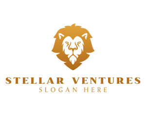 Premium Lion Wildlife logo design