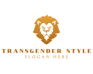 Premium Lion Wildlife logo design