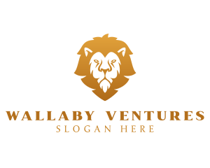 Premium Lion Wildlife logo design