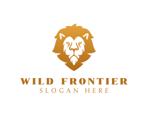 Premium Lion Wildlife logo design