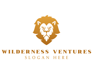 Premium Lion Wildlife logo design