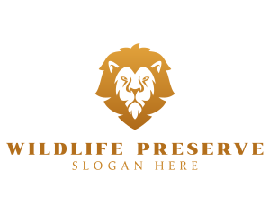 Premium Lion Wildlife logo design