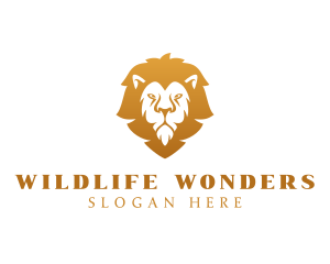 Premium Lion Wildlife logo design