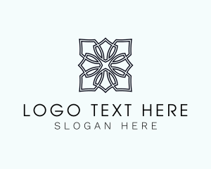 Floral - Floral Tile logo design