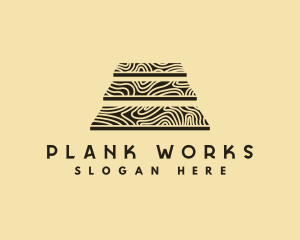 Plank - Wooden Plank Flooring logo design