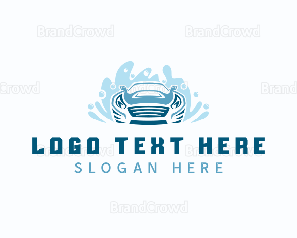 Auto Car Clean Logo