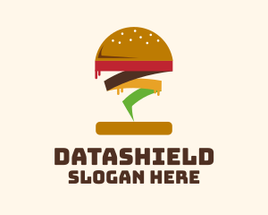 Diner - Tornado Burger Restaurant logo design