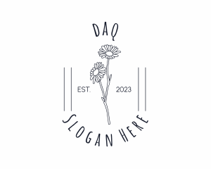 Fragrance - Aesthetic Handwritten Flower logo design