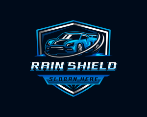 Car Shield Vehicle logo design