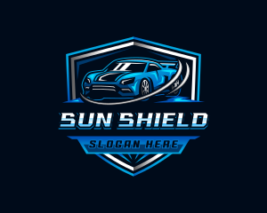 Car Shield Vehicle logo design