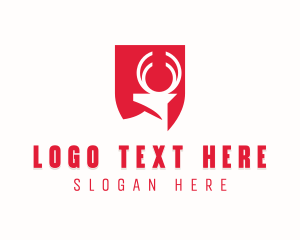 Legal - Deer Corporate Shield logo design