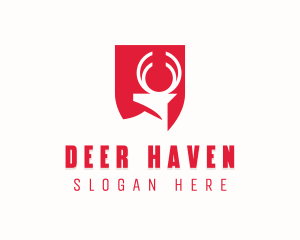 Deer - Deer Corporate Shield logo design