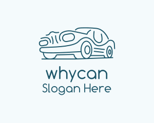 Minimalist Car Vehicle Logo