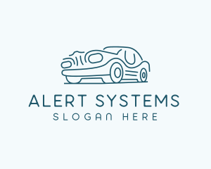 Minimalist Car Vehicle logo design