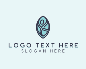 Healty - Wellness Zen Yoga logo design