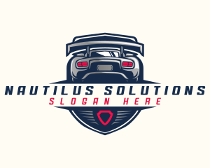 Auto Car Racing logo design