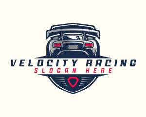 Auto Car Racing logo design