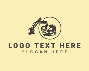 Digging - Industrial Excavator Builder logo design