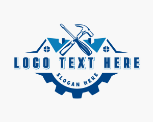 House Builder Renovation Logo