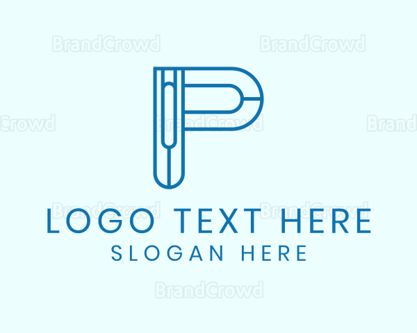 Tech Network Letter P Logo
